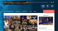 Desktop Screenshot of conjurationcon.com